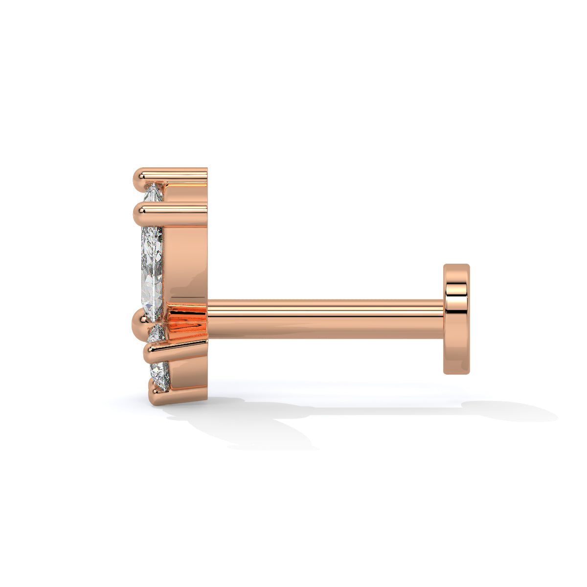 Butterfly Bliss Diamond Nose Pin