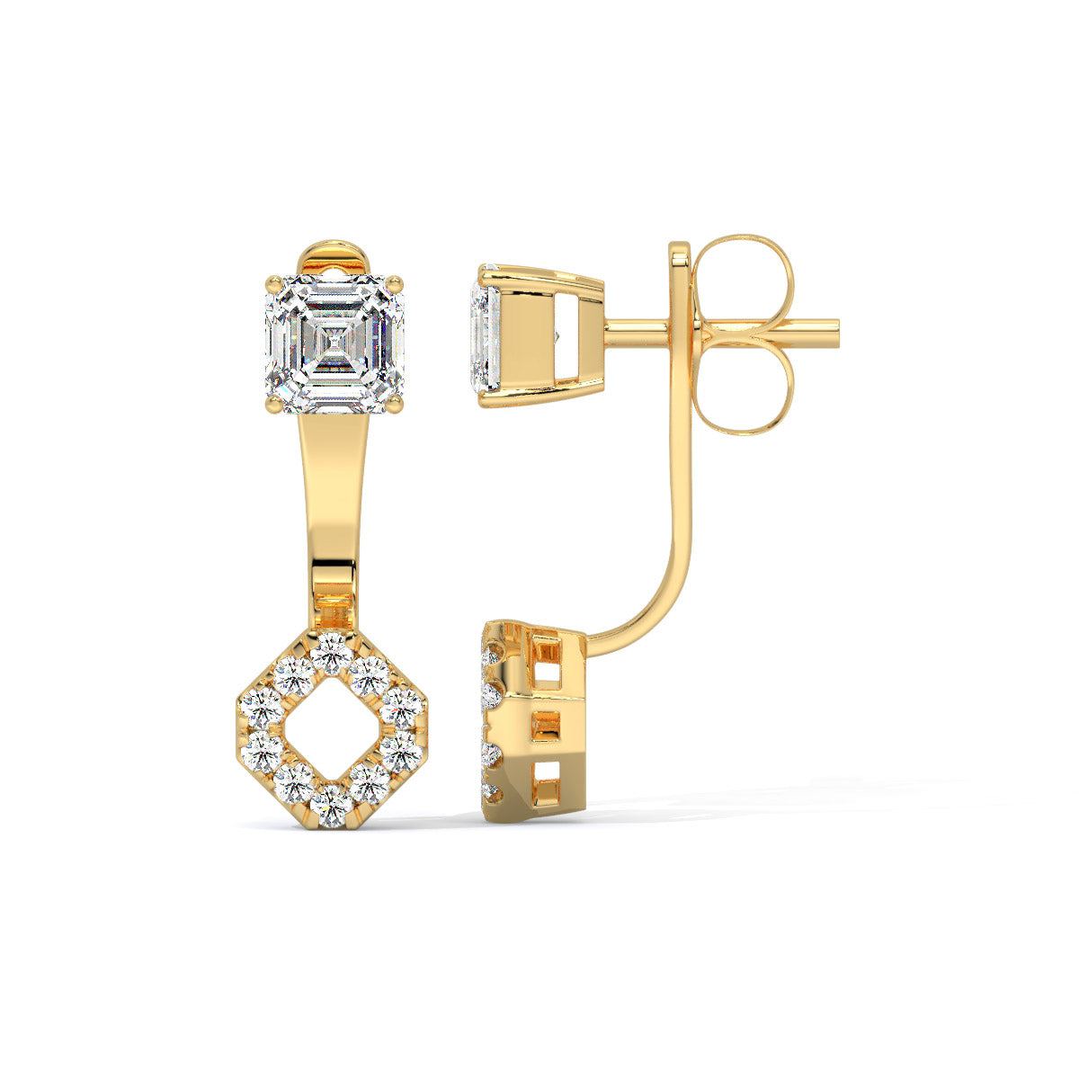 Clarion Glow Diamond Danglers