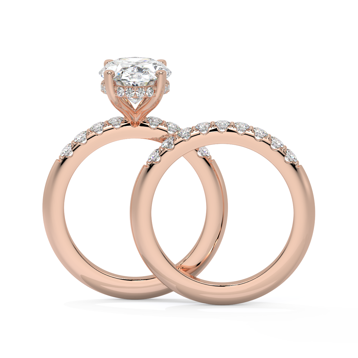 Pure Essence Bypass diamond Ring