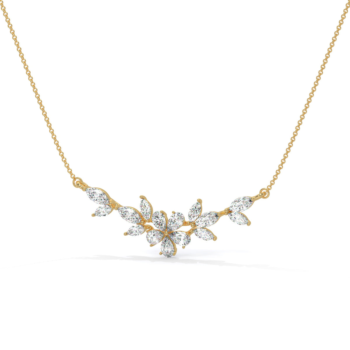 Blossoming Beauty Diamond Pendant