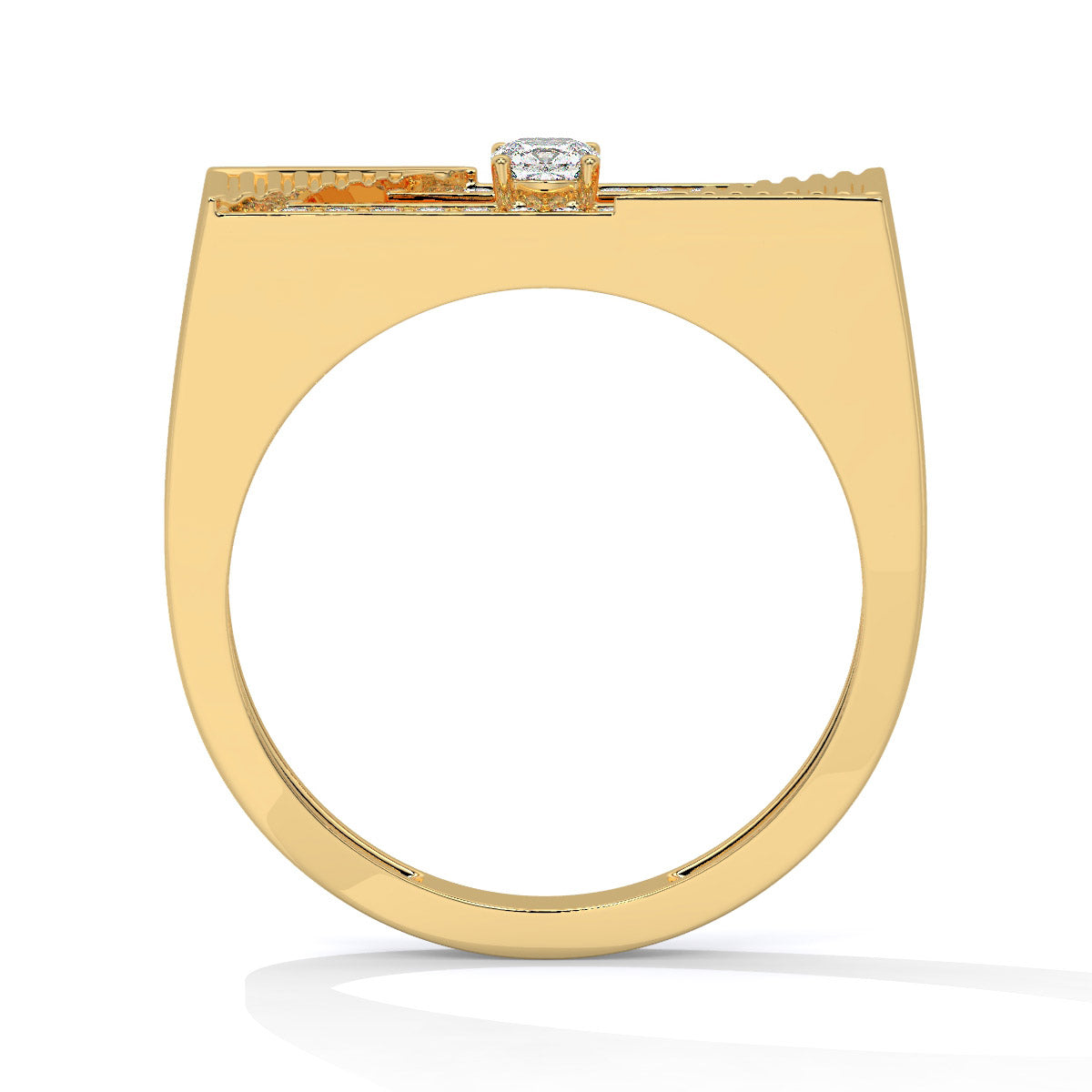 Prismarc Linear Glow Men's Diamond Ring