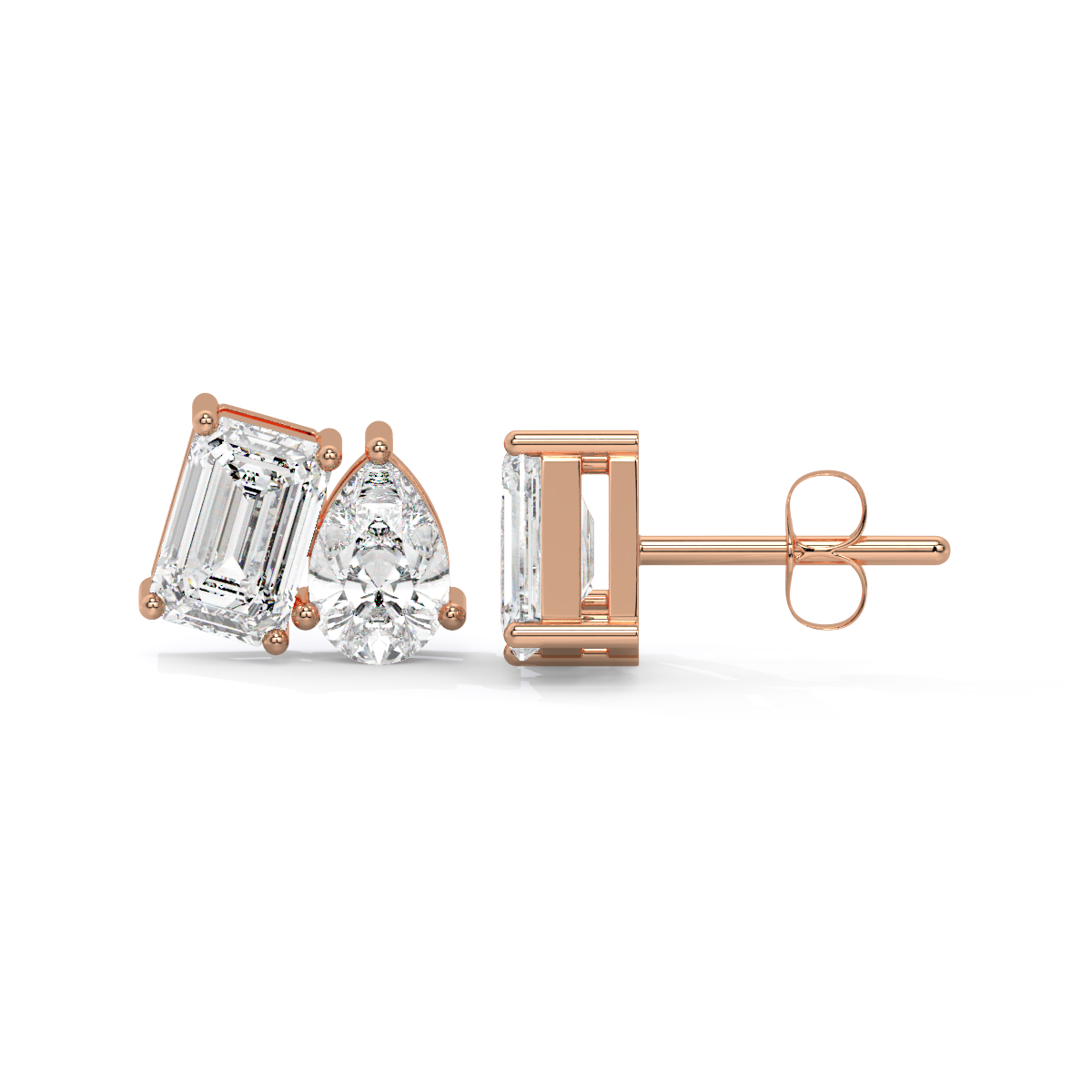 The Duo-Cut Diamond Studs