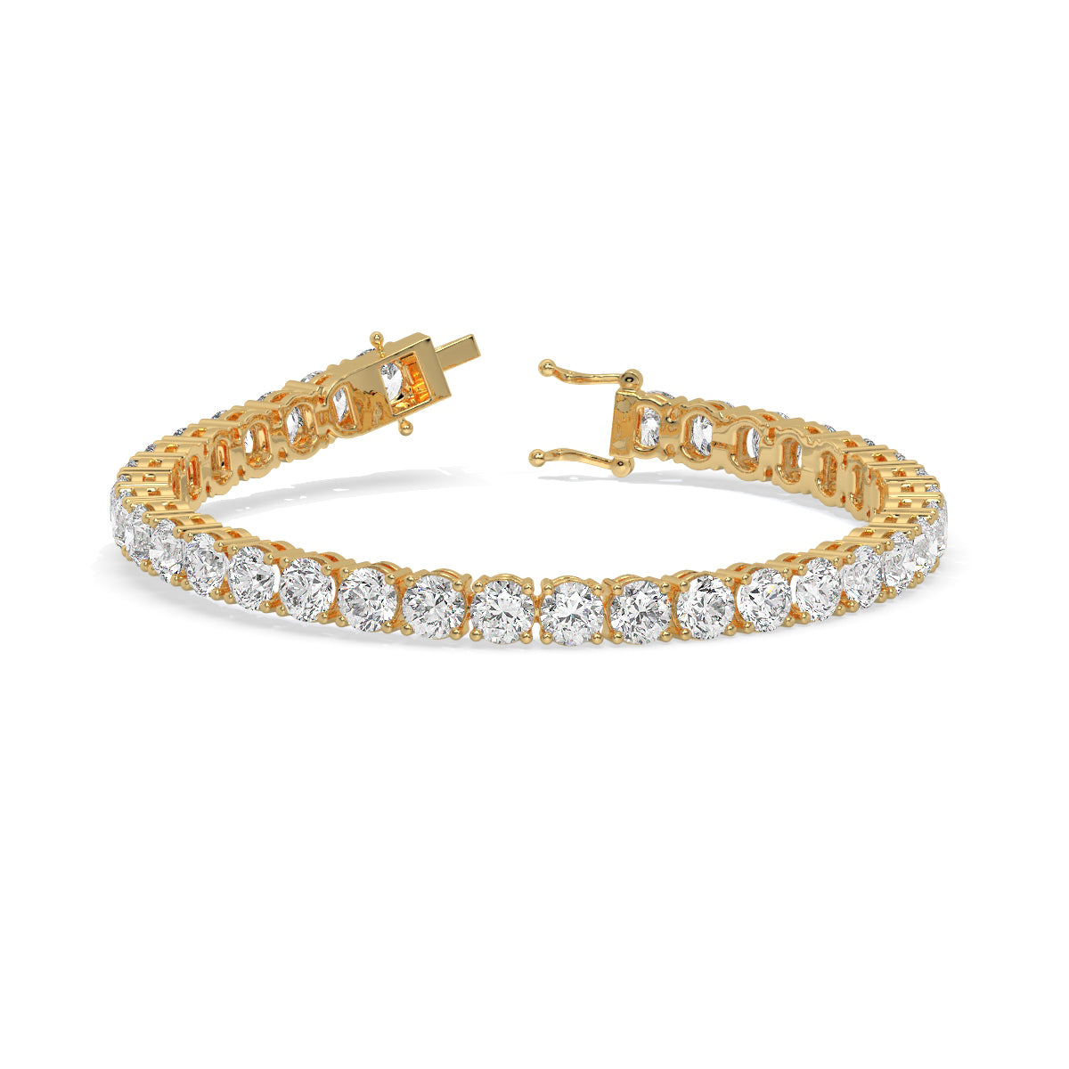 Forever Line Diamond Tennis Bracelet
