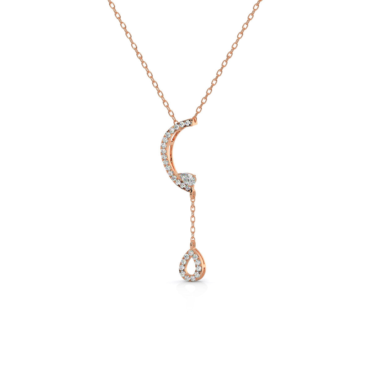 Moonlit Diamond Pendant