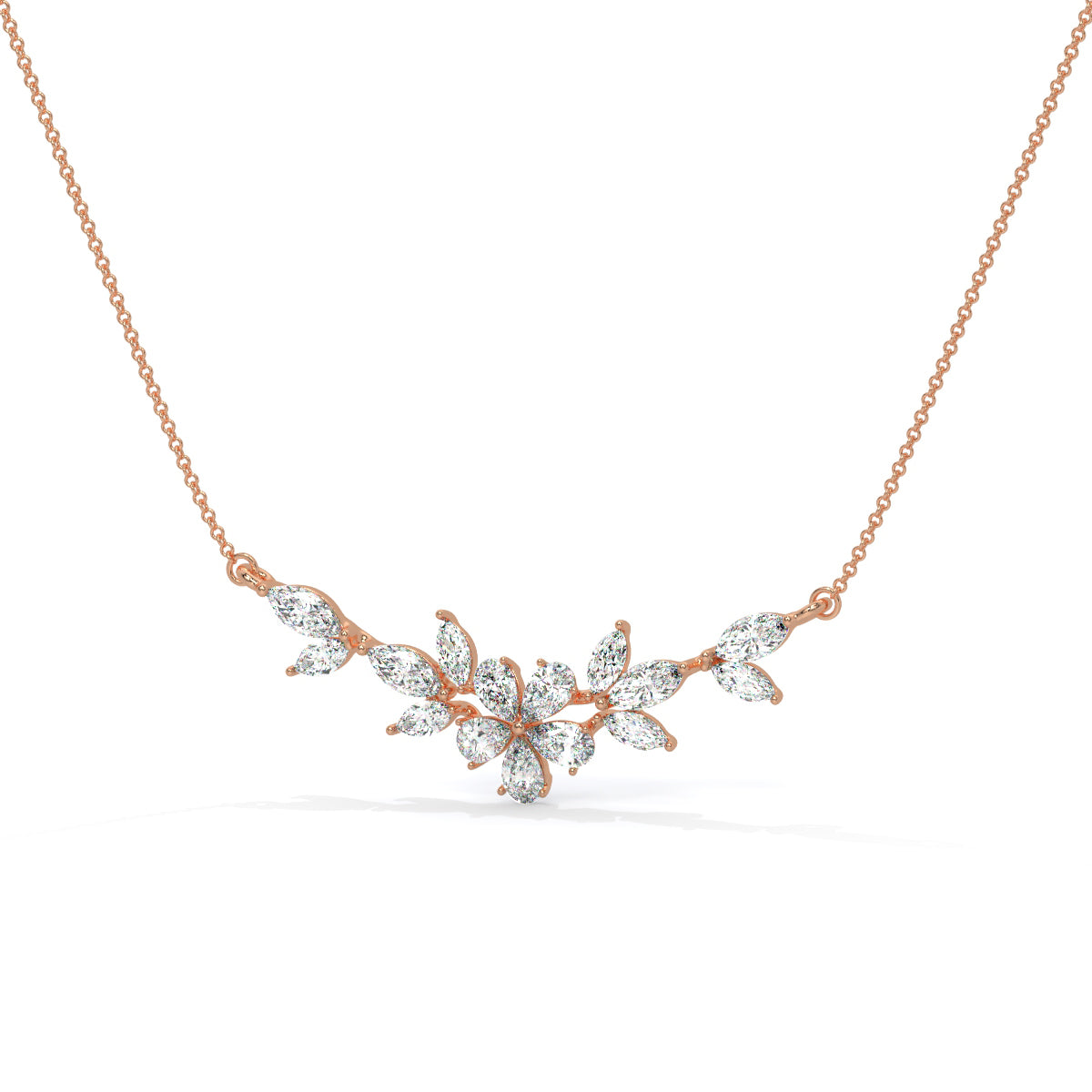 Blossoming Beauty Diamond Pendant