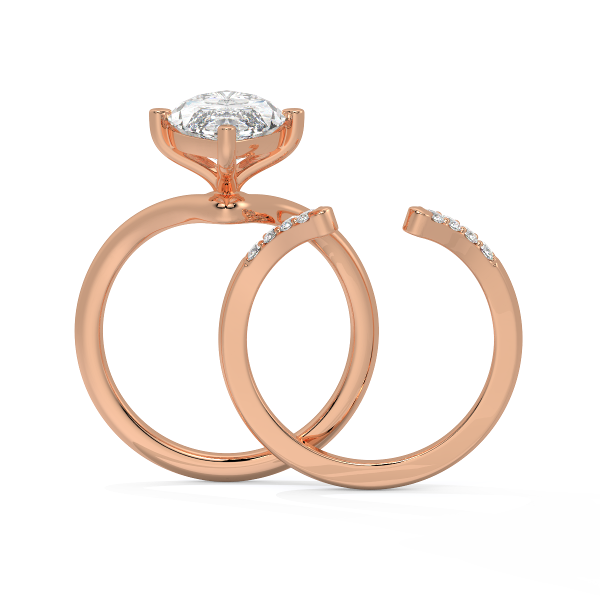 The Marquise Bypass Diamond Ring