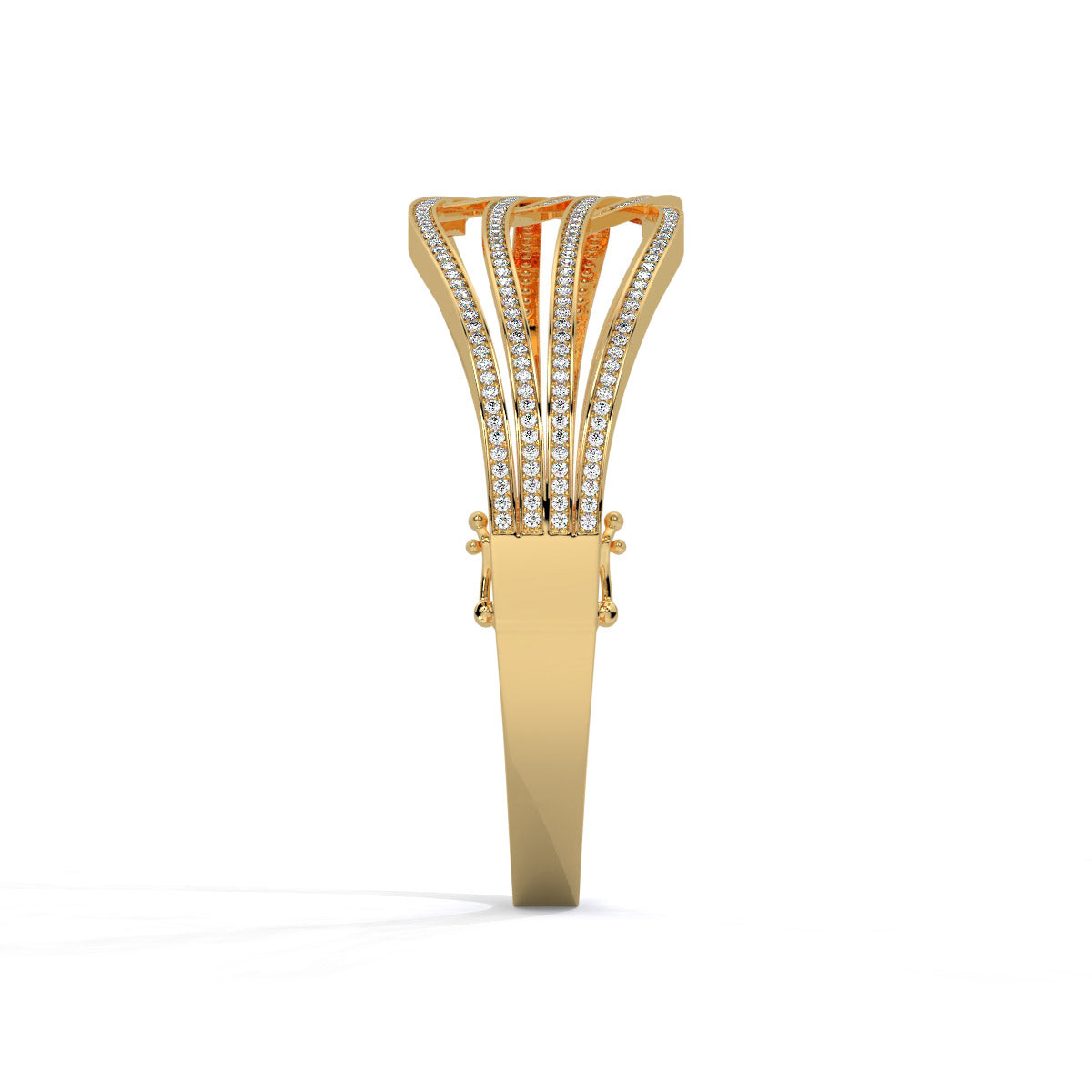 Serenique Interlace Diamond Bangle