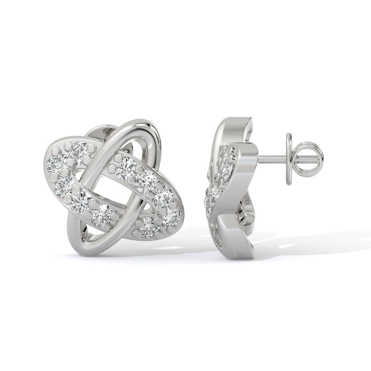 Infinity Glow Diamond Studs