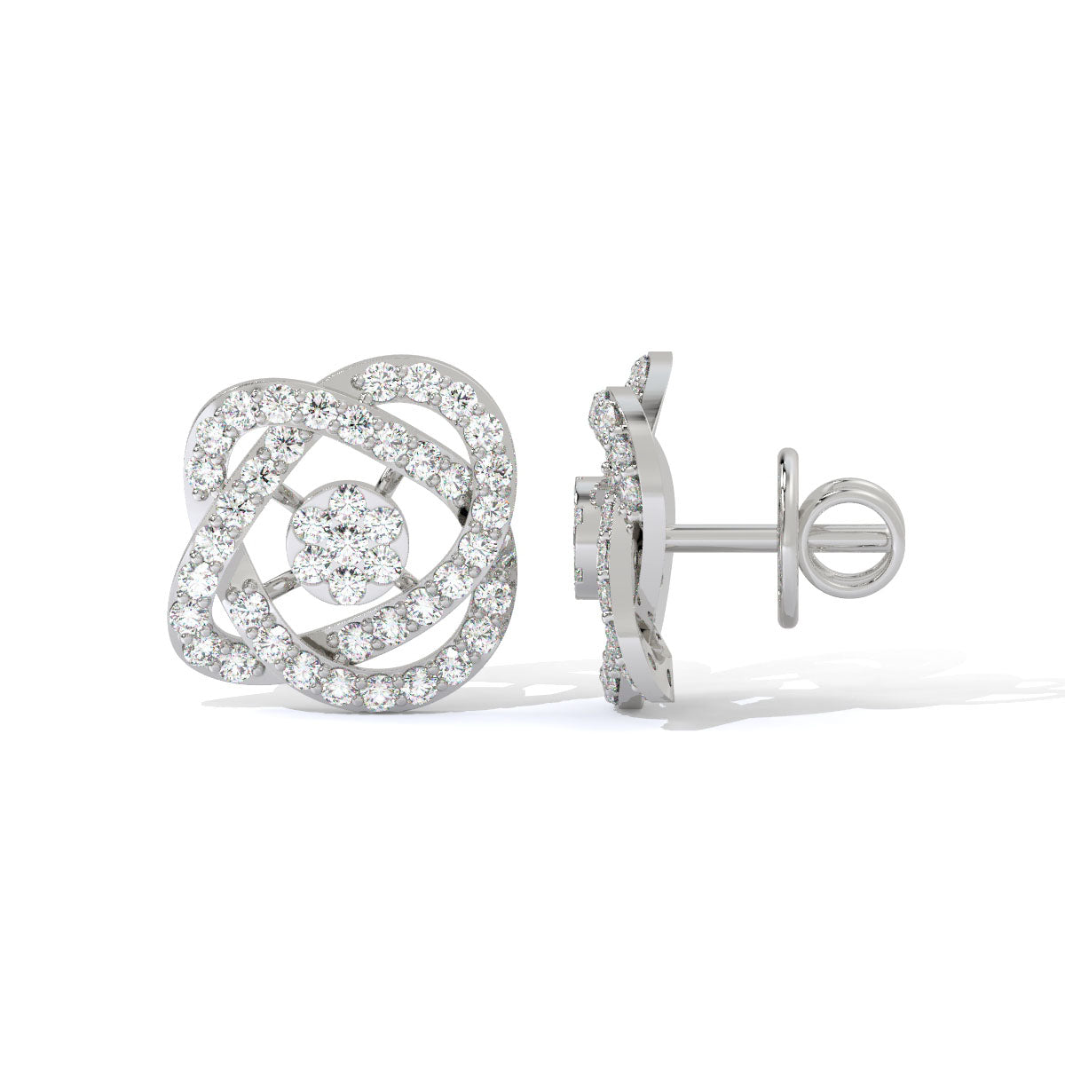 Glowing Grace Diamond Studs