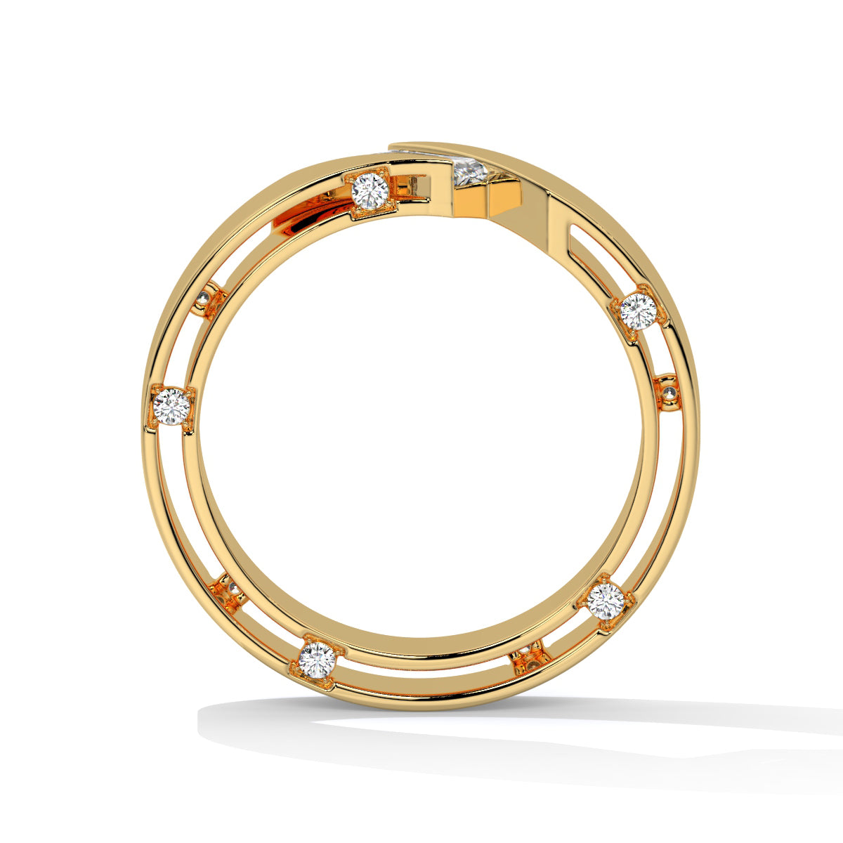 The Momentum Diamond Ring