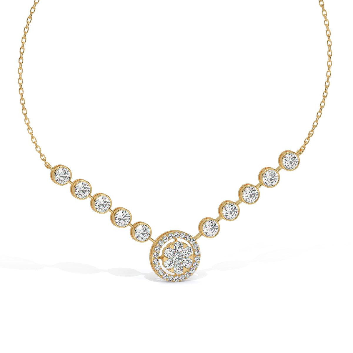 Elegant Diamond Pendant