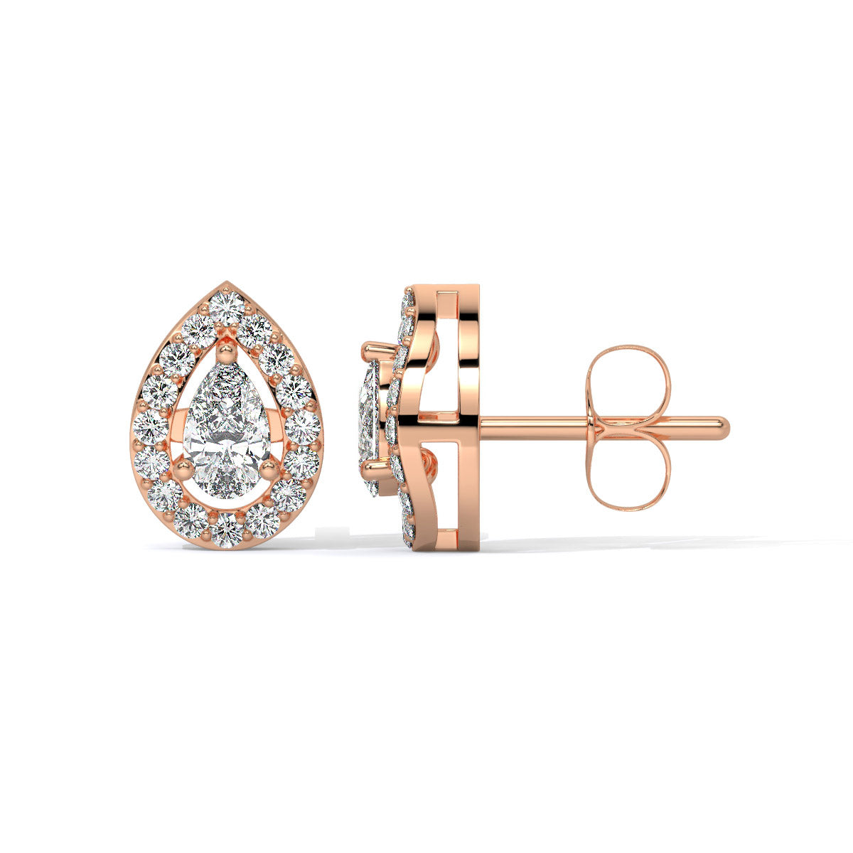 Seraphic Tear Diamond Studs
