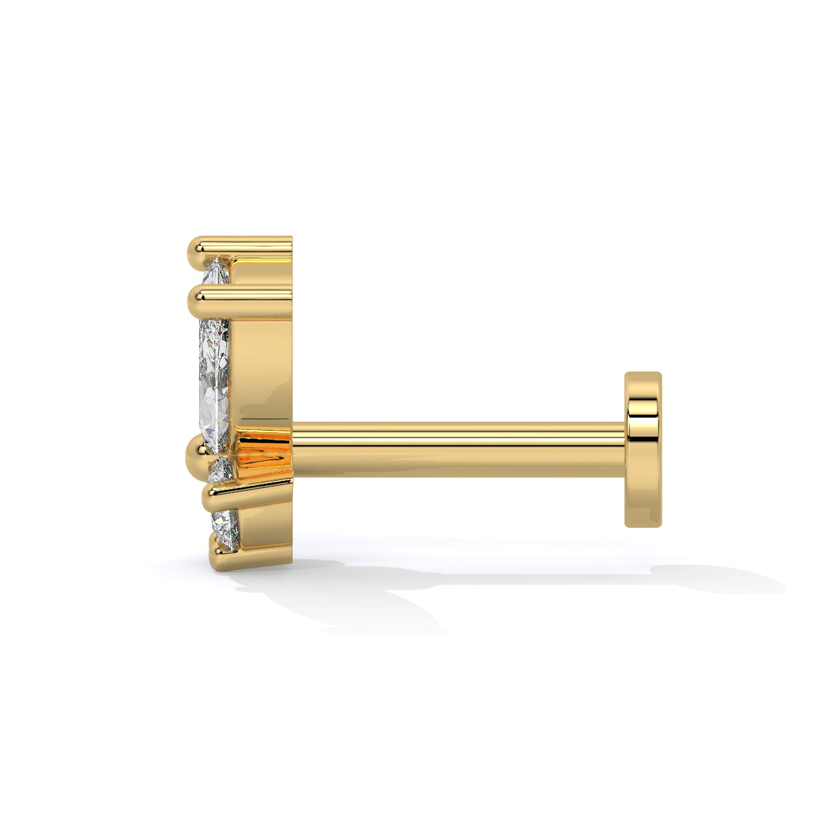 Butterfly Bliss Diamond Nose Pin