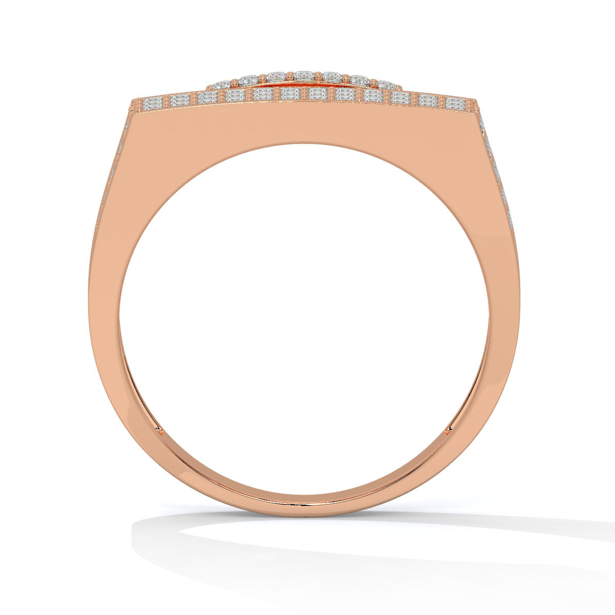 Regal Brilliance Men's Diamond Ring