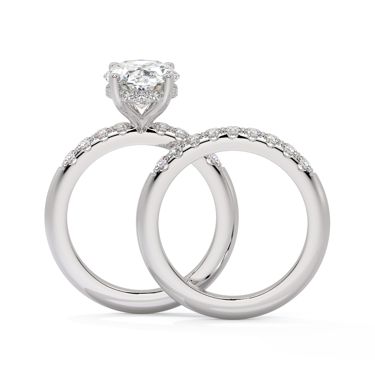 Pure Essence Bypass diamond Ring