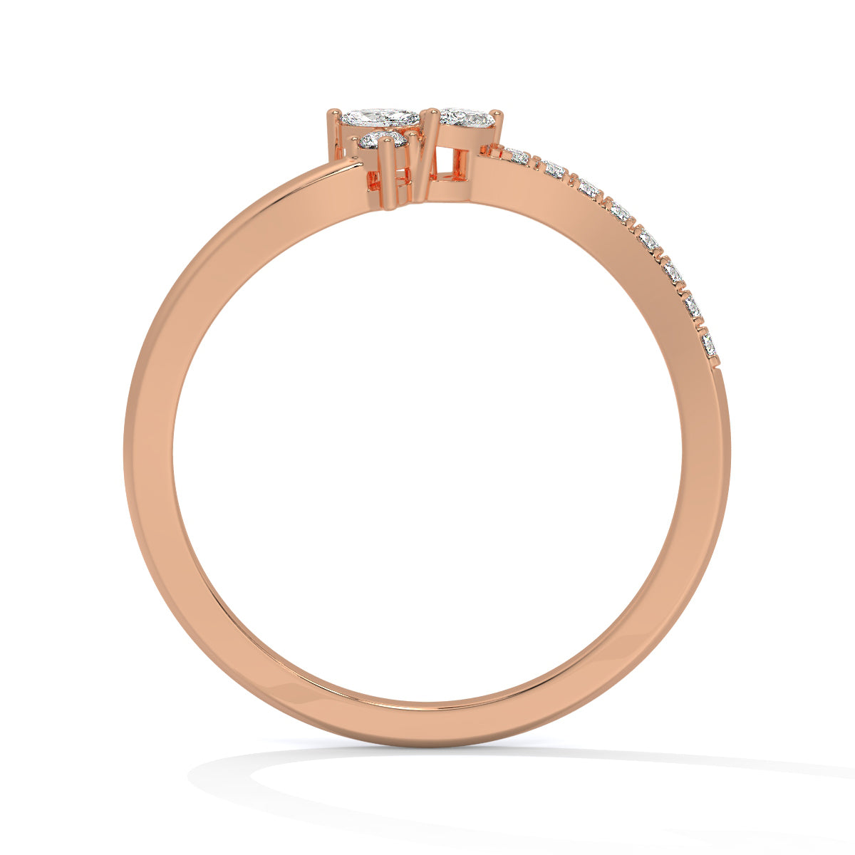 Butterfly Gleam Diamond Elegance Ring