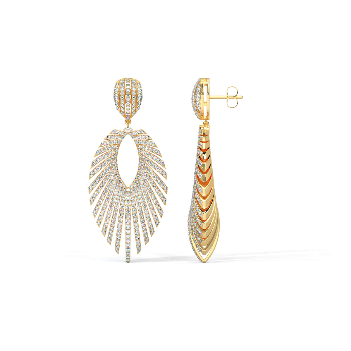 Eclipse Wing Diamond Drops