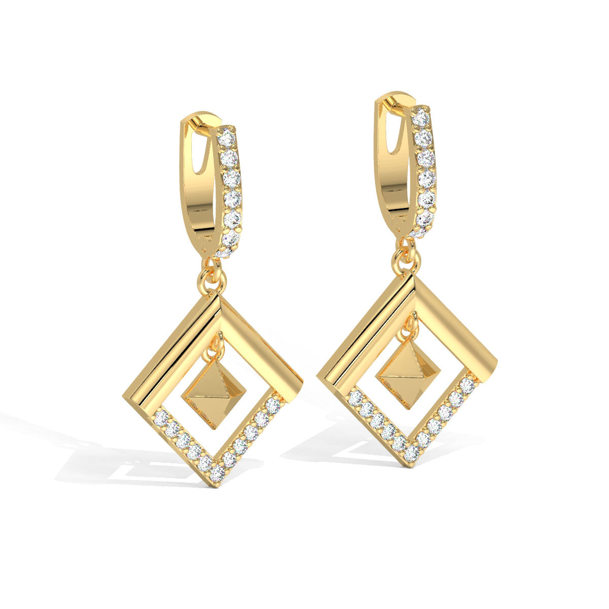 Luminous Layers Diamond Drops