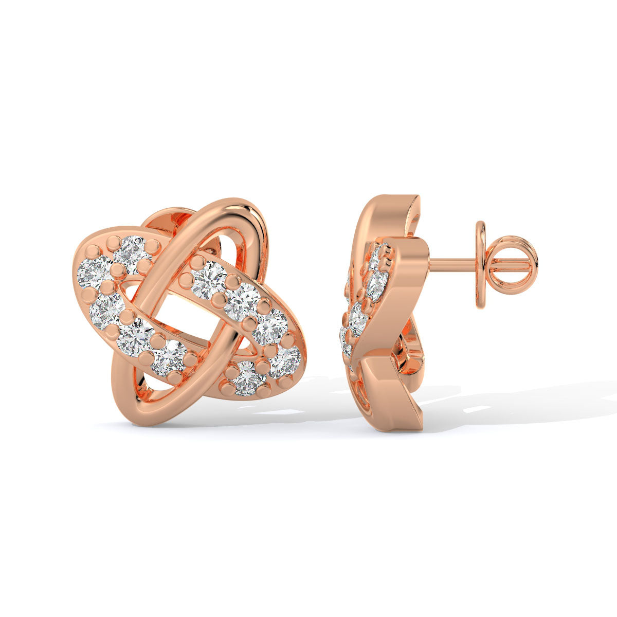 Infinity Glow Diamond Studs