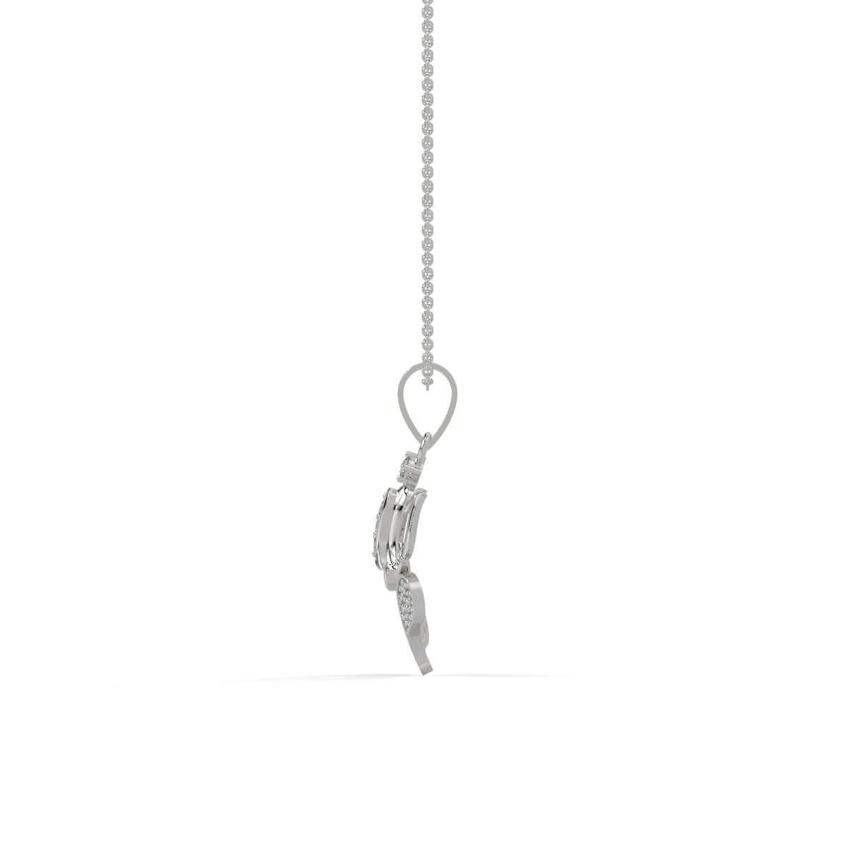 Blessed Lord Ganesha Diamond Pendant