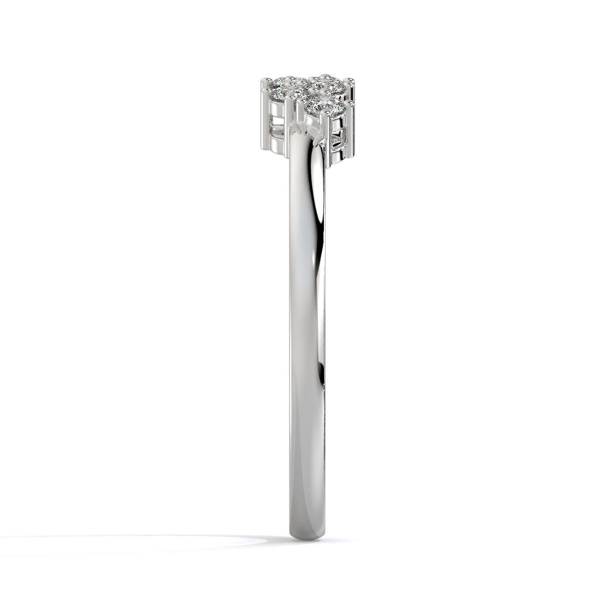 Stellar Array Diamond Accent Ring