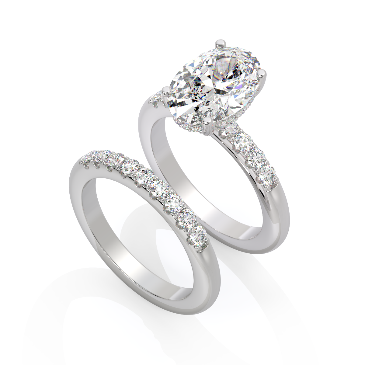 Pure Essence Bypass diamond Ring