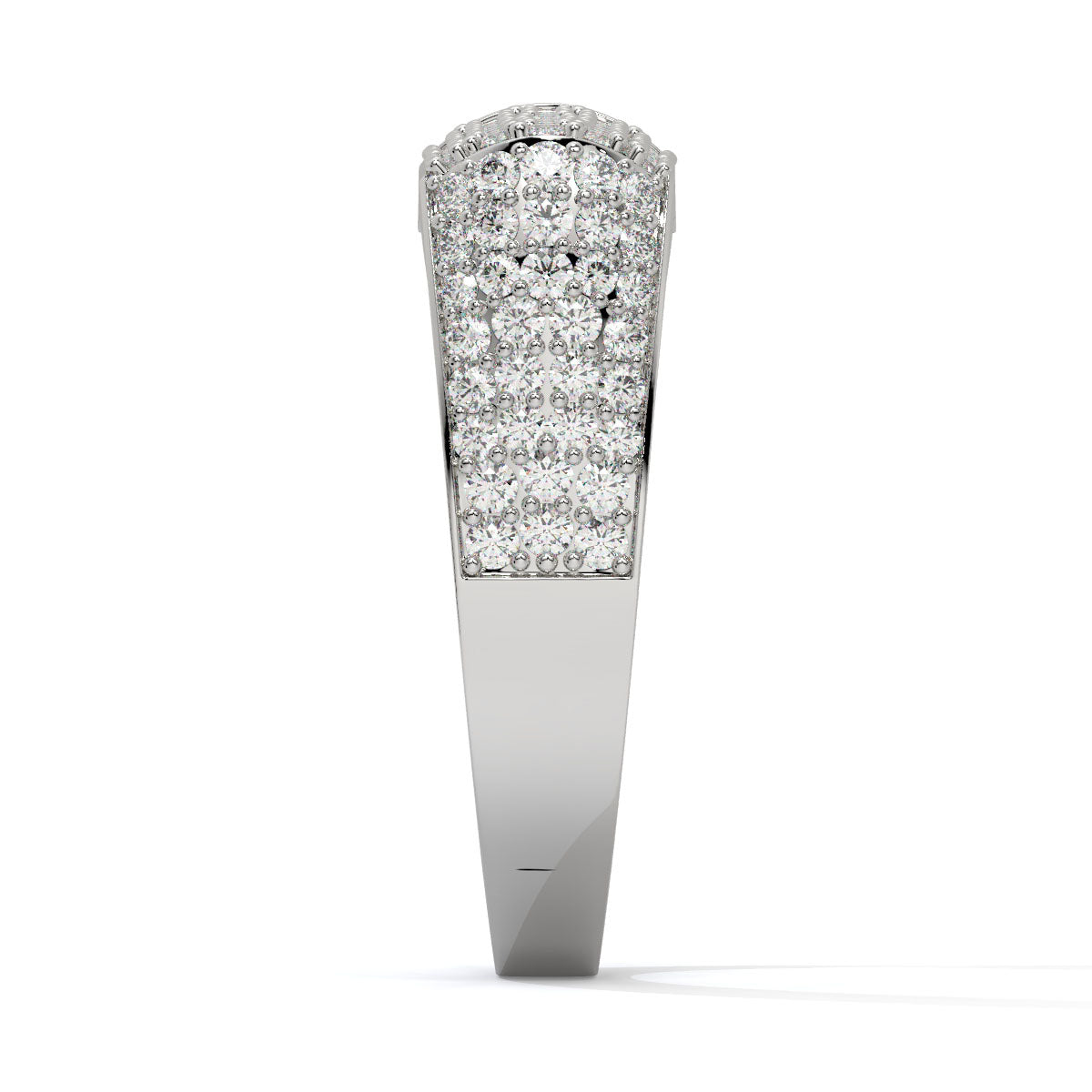 Lustrous Majesty – Men's Diamond Ring