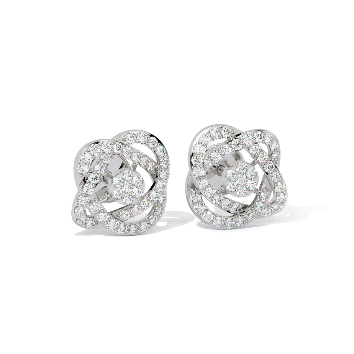 Glowing Grace Diamond Studs