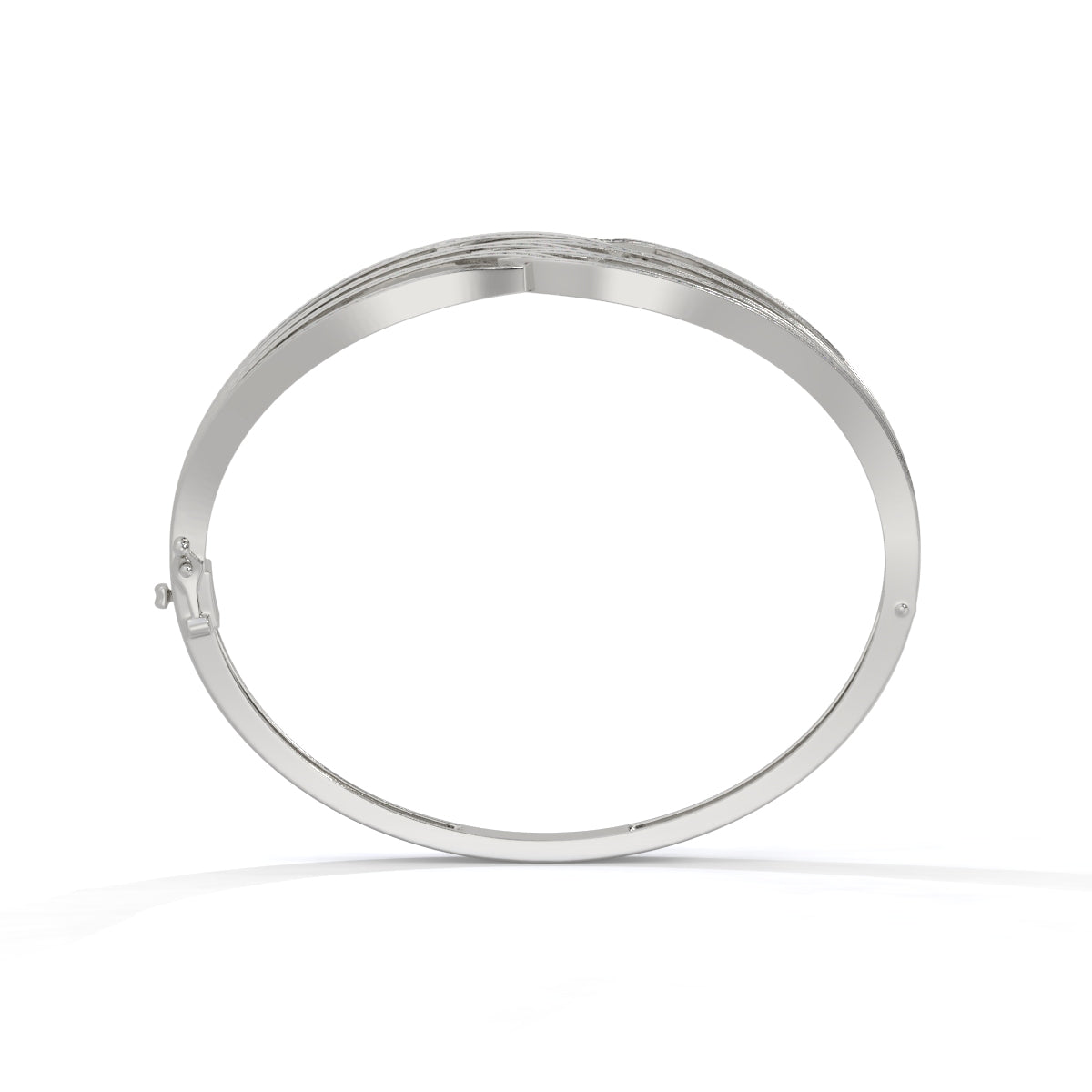 Serenique Interlace Diamond Bangle