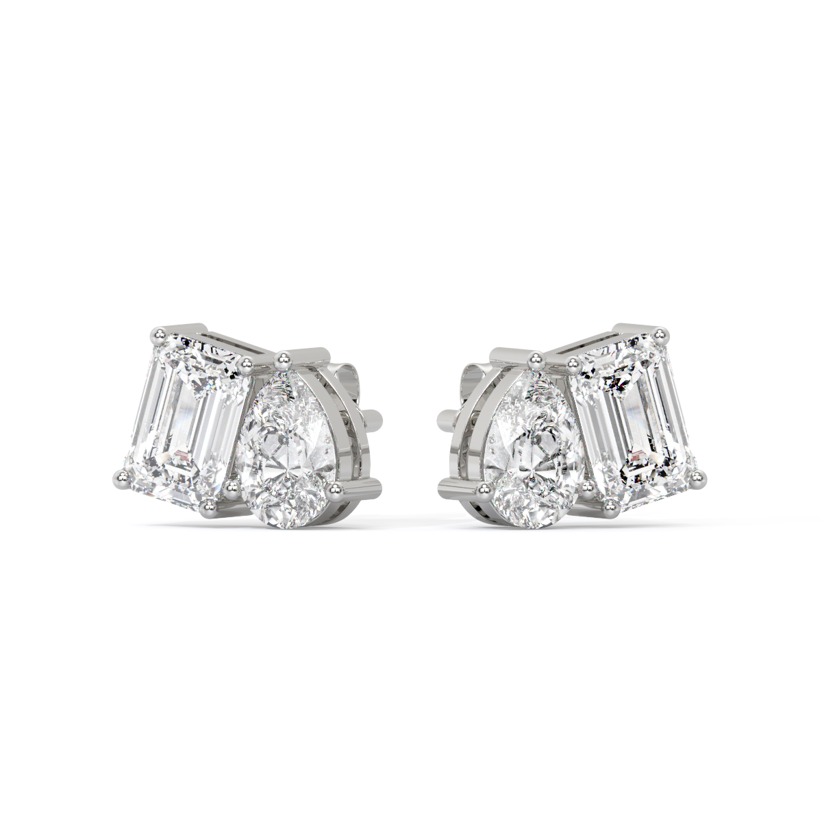 The Duo-Cut Diamond Studs