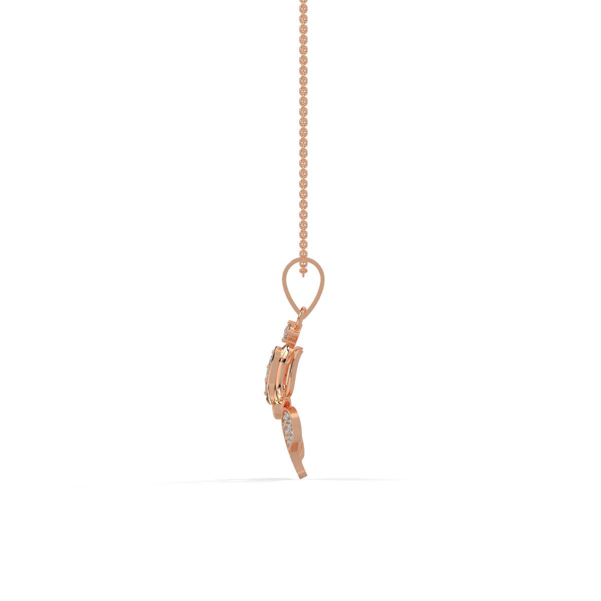 Blessed Lord Ganesha Diamond Pendant