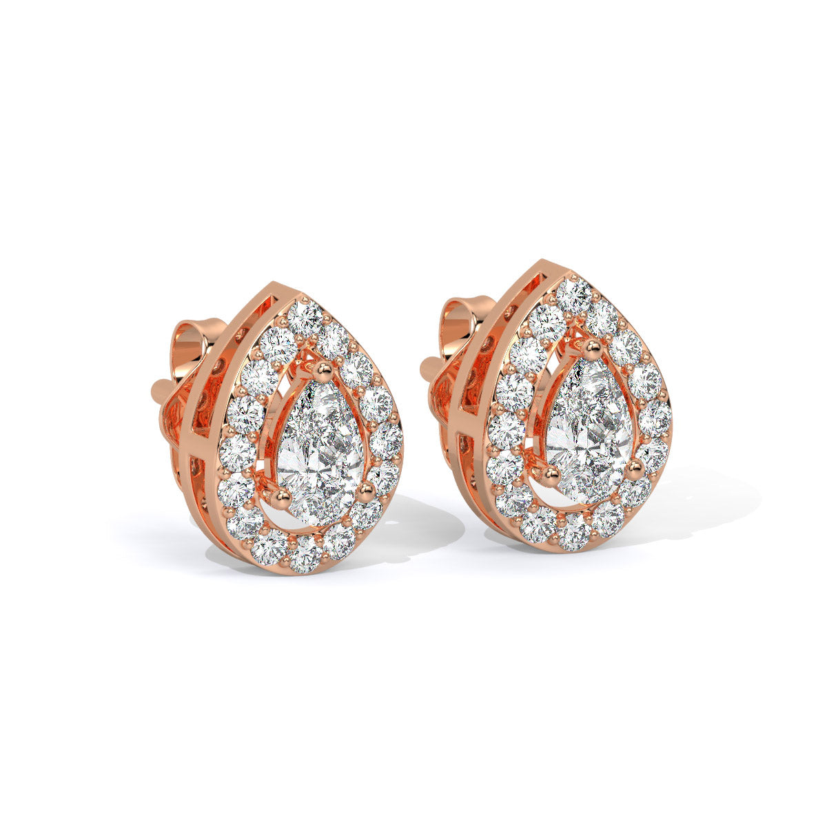 Seraphic Tear Diamond Studs