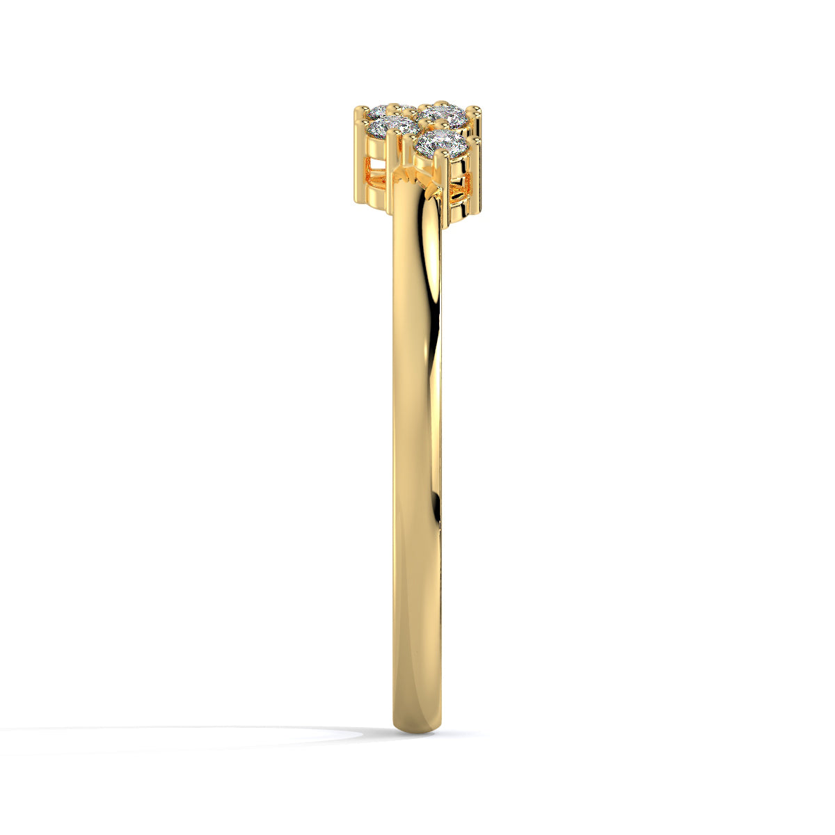 Stellar Array Diamond Accent Ring