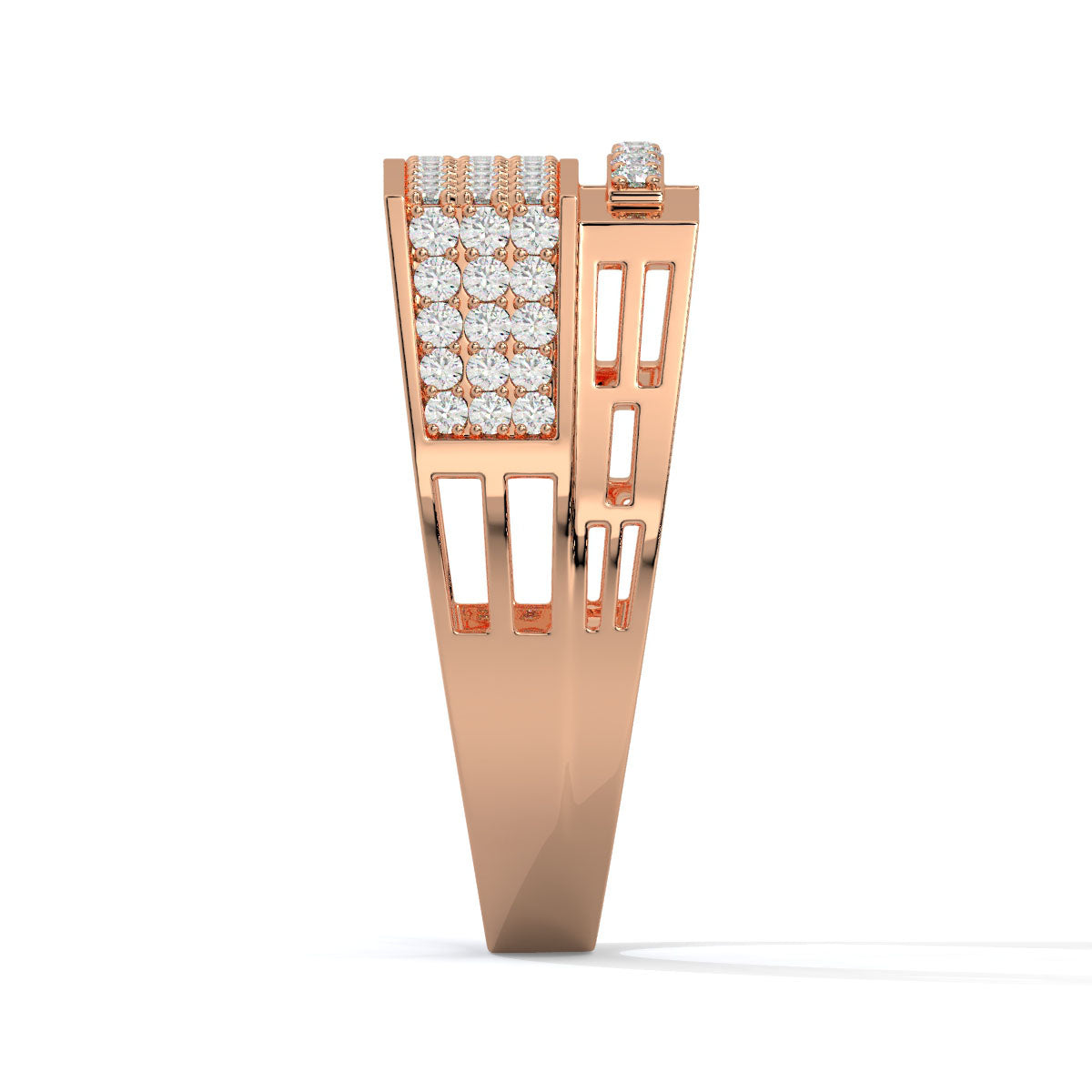 Regal Brilliance Men's Diamond Ring