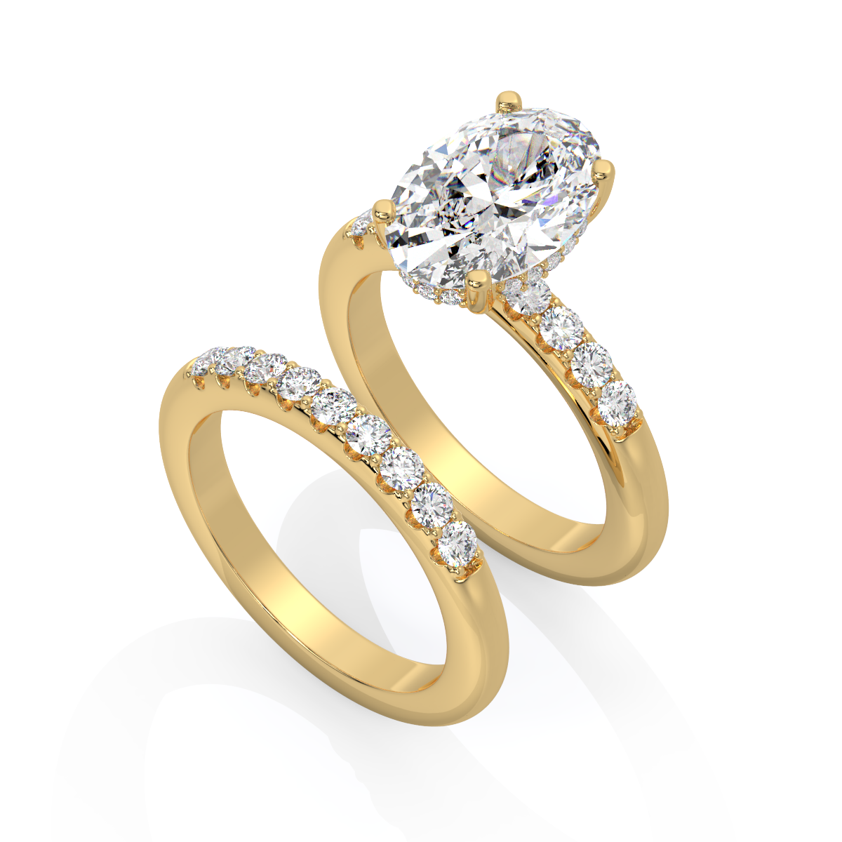 Pure Essence Bypass diamond Ring