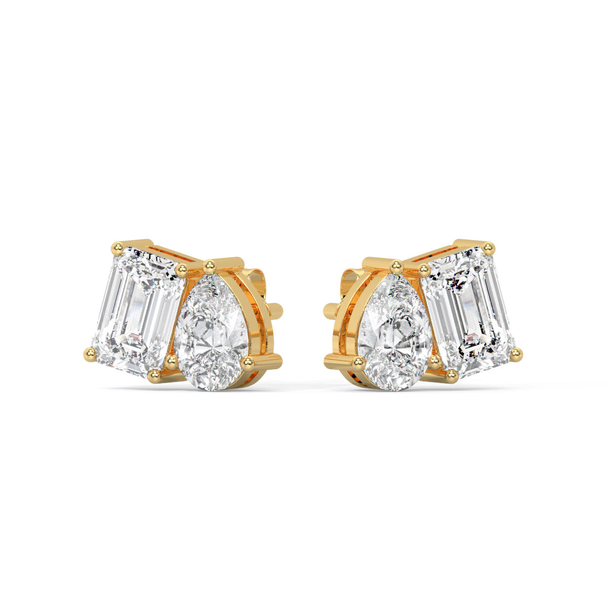 The Duo-Cut Diamond Studs