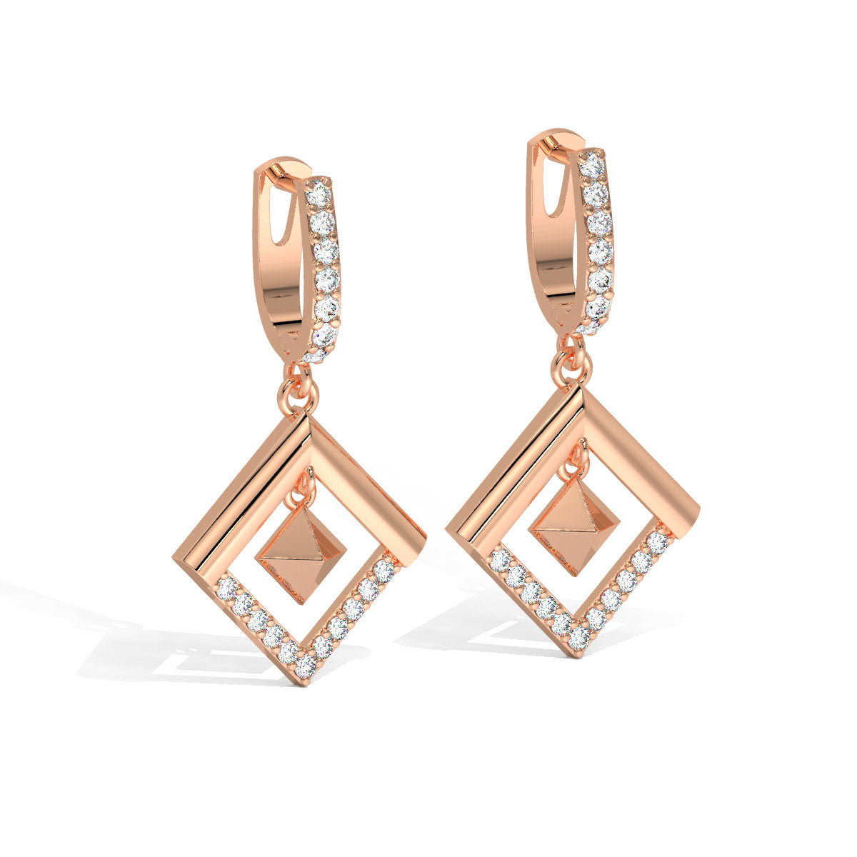 Luminous Layers Diamond Drops