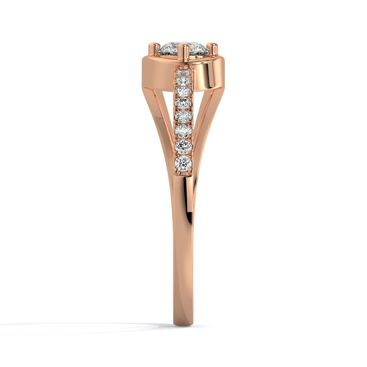 Shimmer Nest Diamond Grace Ring