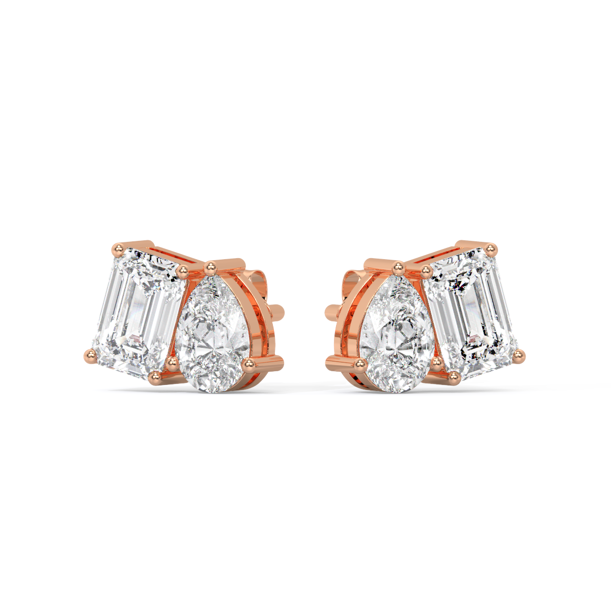 The Duo-Cut Diamond Studs