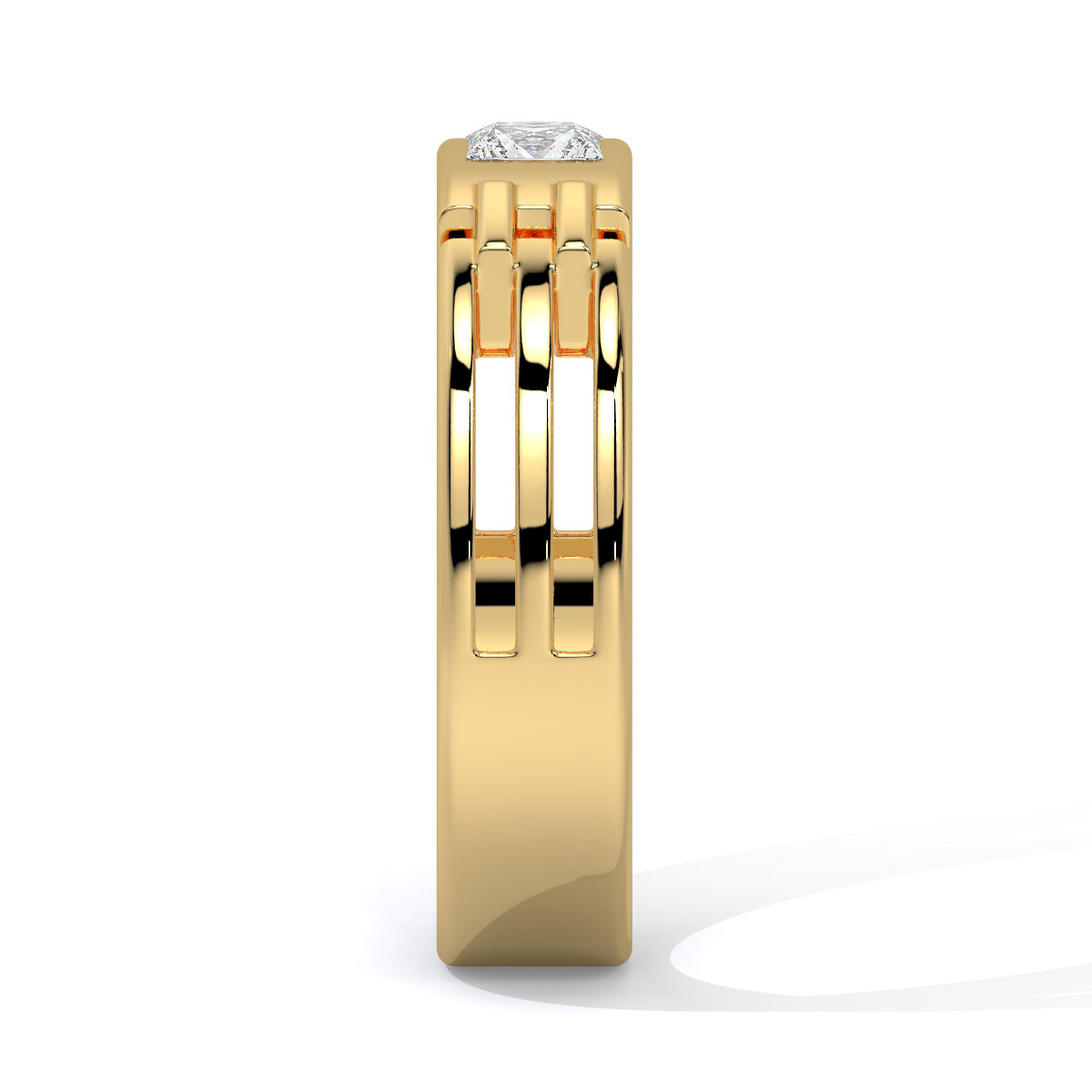 Titan Crest Diamond Men's Ring