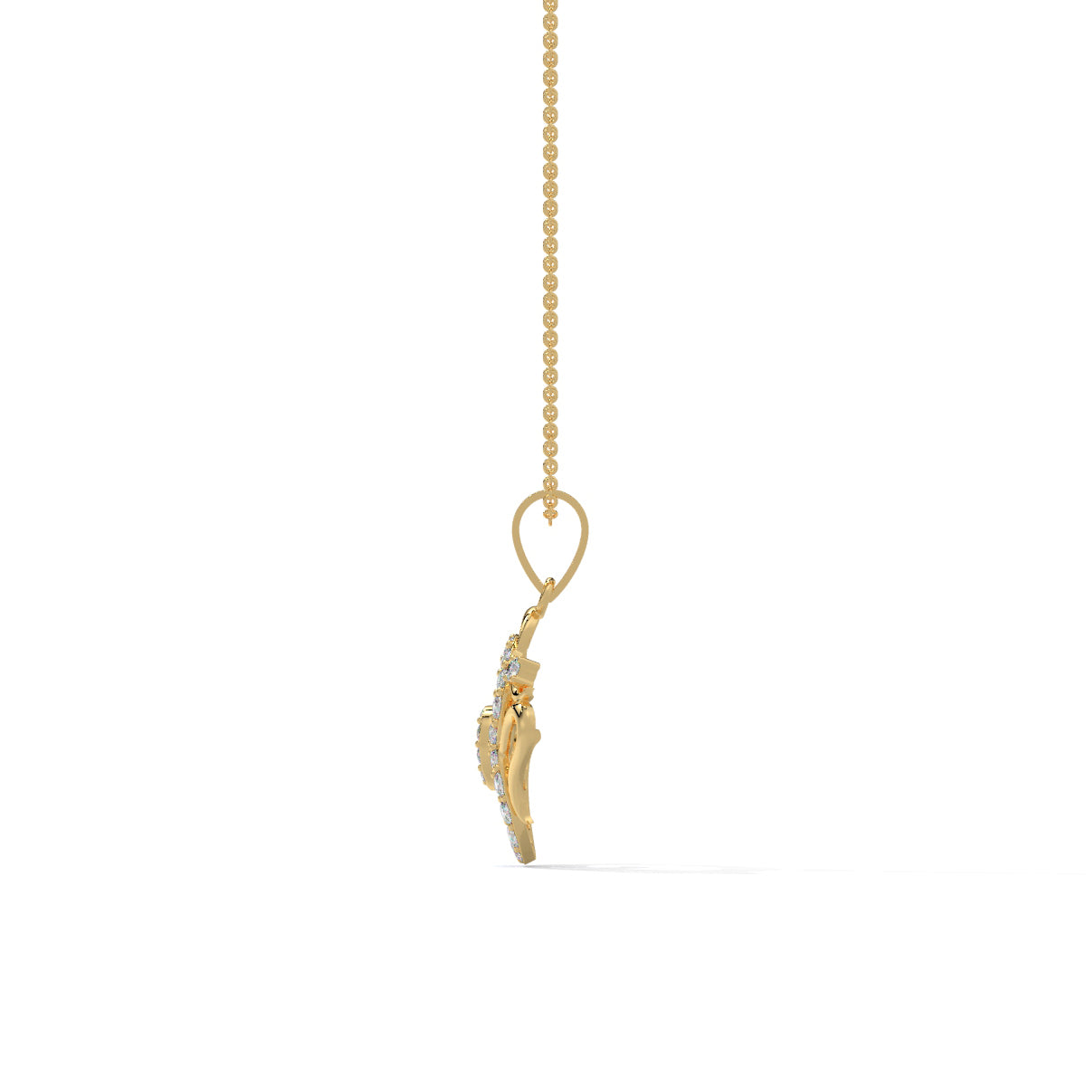 Divine Om Diamond Pendant