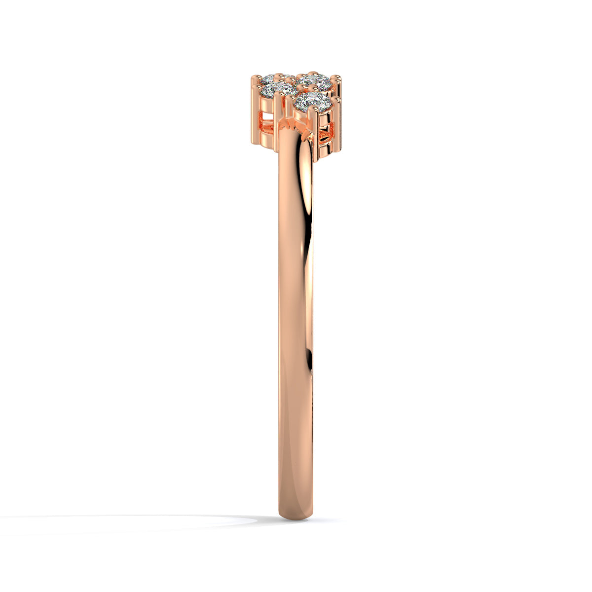 Stellar Array Diamond Accent Ring