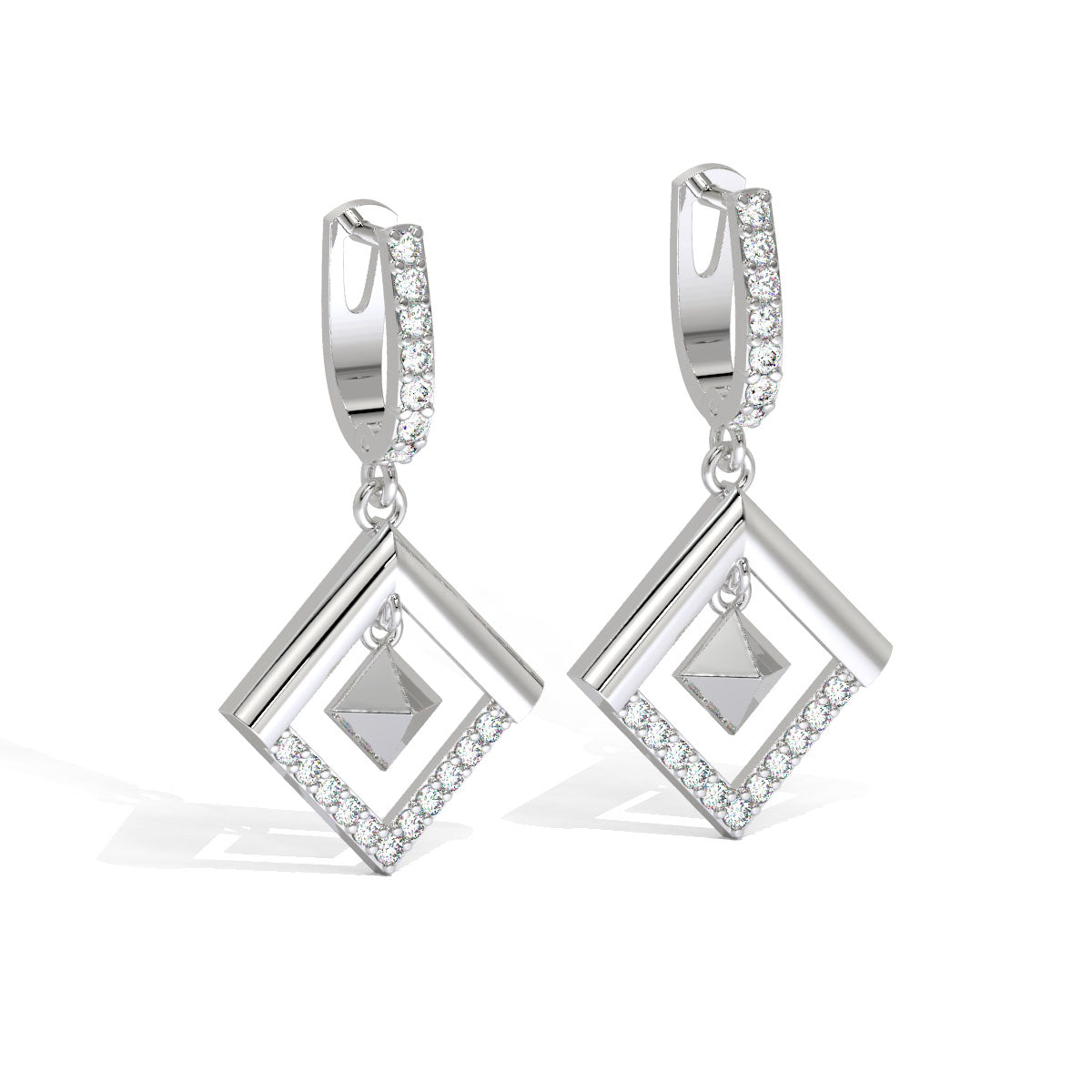 Luminous Layers Diamond Drops