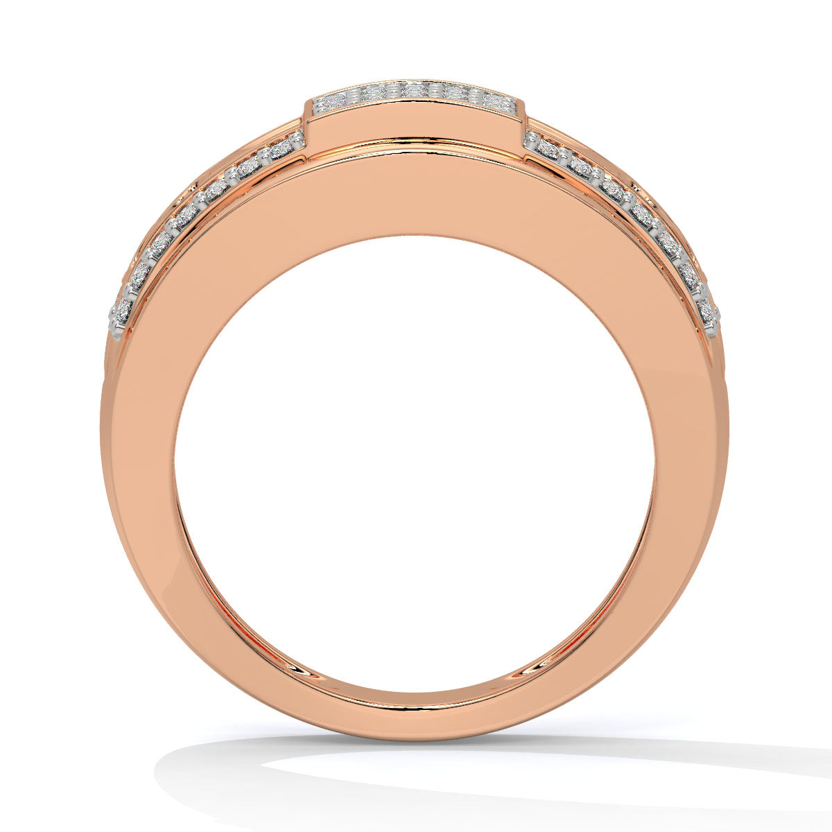 Majestic Allure Men's Diamond Ring