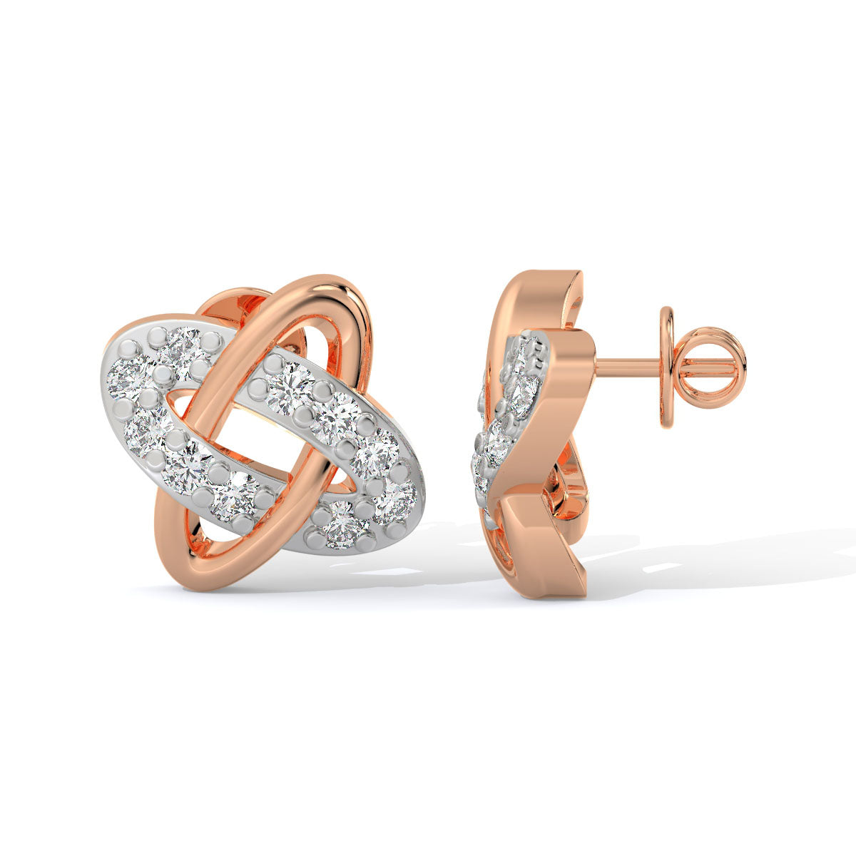 Infinity Glow Diamond Studs